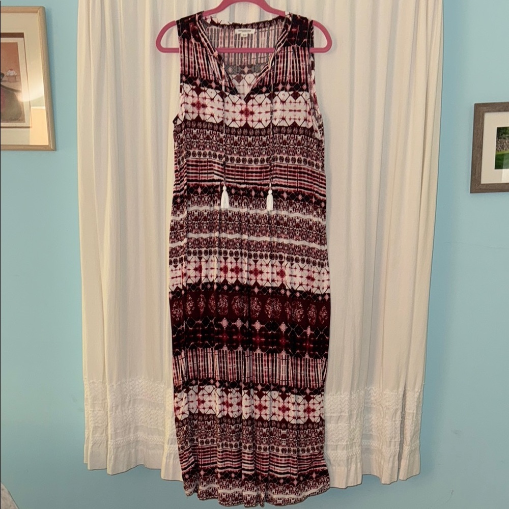 BeachLunchLounge Patterned Boho Maxi Dress